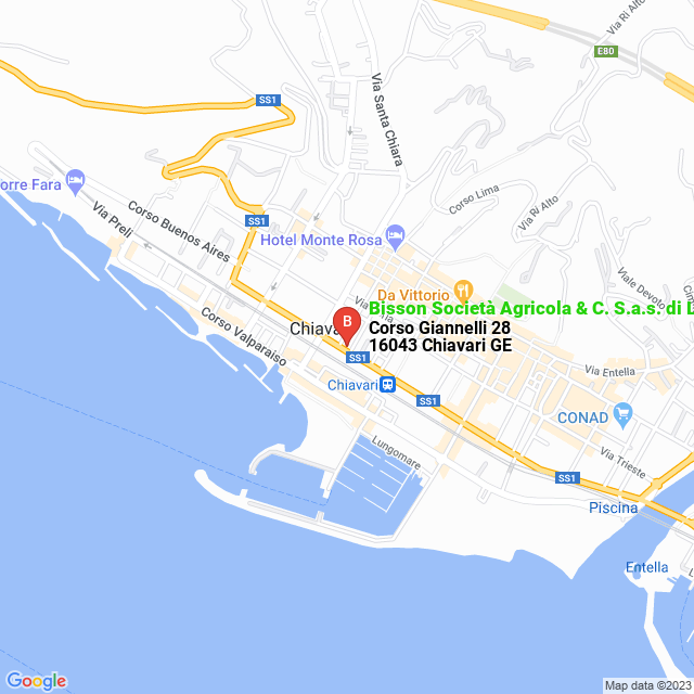 apri la mappa di Bisson Società Agricola & C. S.a.s. di Lugano Marta