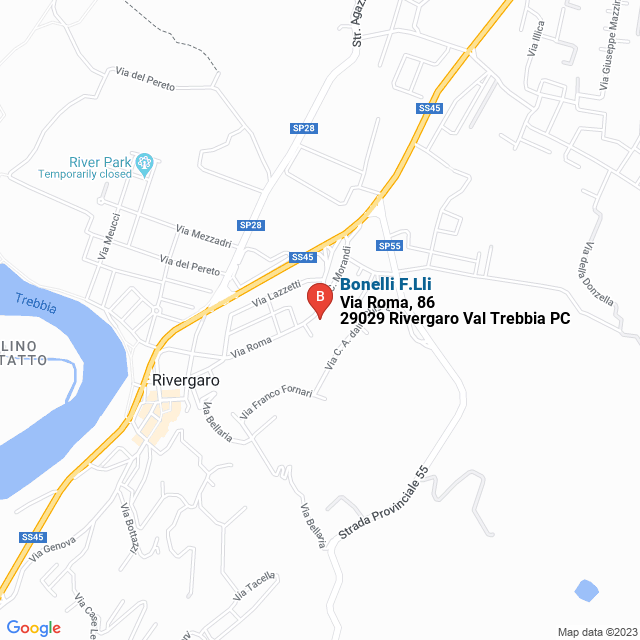 apri la mappa di Bonelli F.Lli