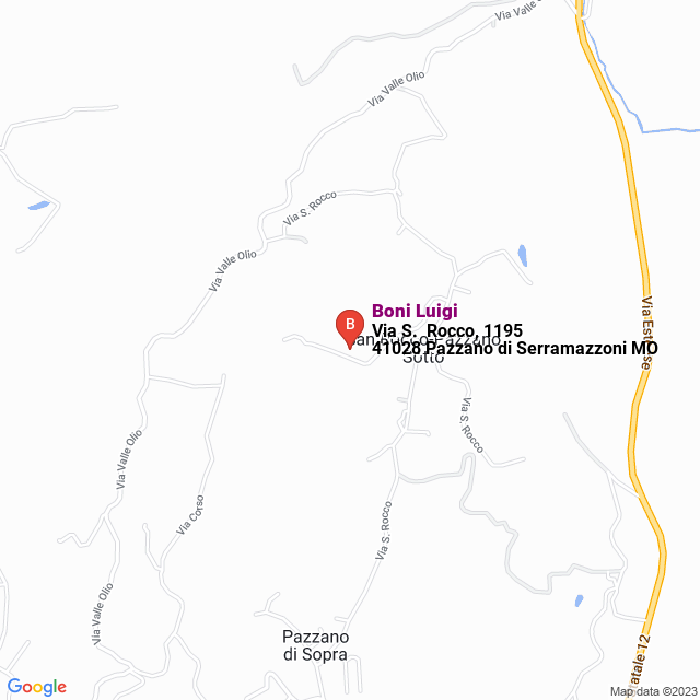 apri la mappa di Boni Luigi