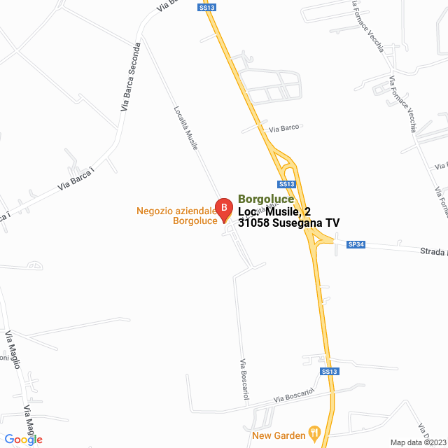 apri la mappa di Borgoluce