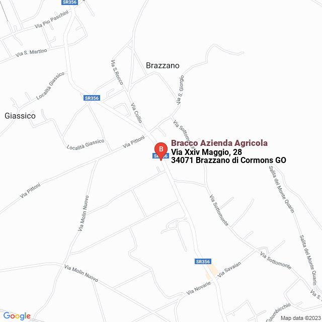 apri la mappa di Bracco Azienda Agricola