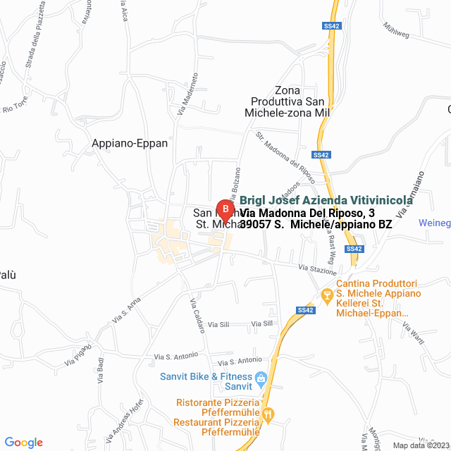 apri la mappa di Brigl Josef Azienda Vitivinicola