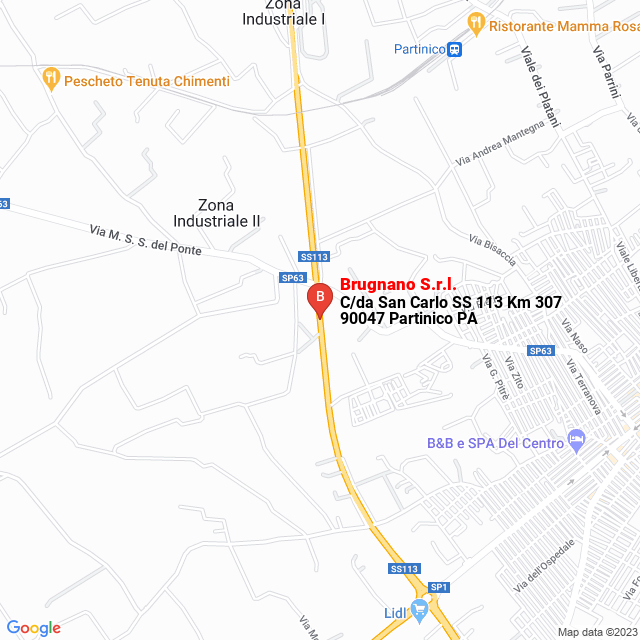 apri la mappa di Brugnano S.r.l.