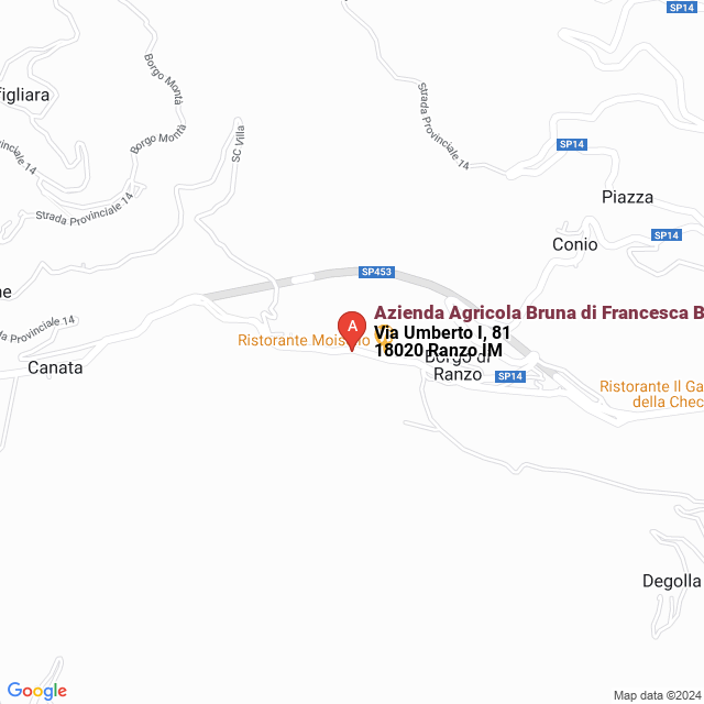 apri la mappa di Azienda Agricola Bruna di Francesca Bruna