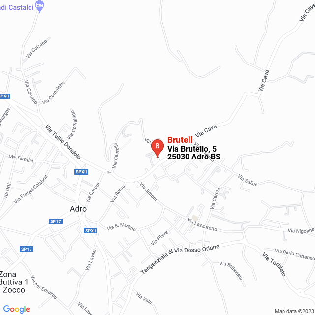 apri la mappa di Brutell