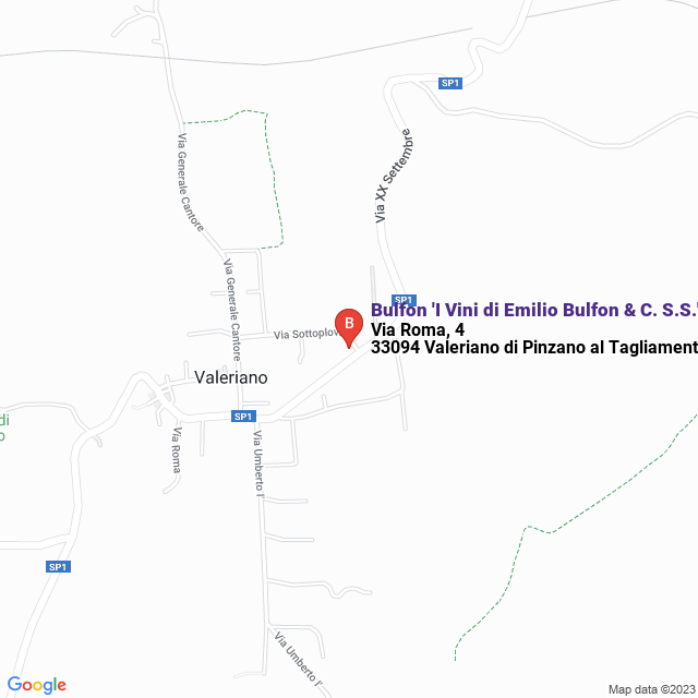 apri la mappa di Bulfon ‘I Vini di Emilio Bulfon & C. S.S.‘