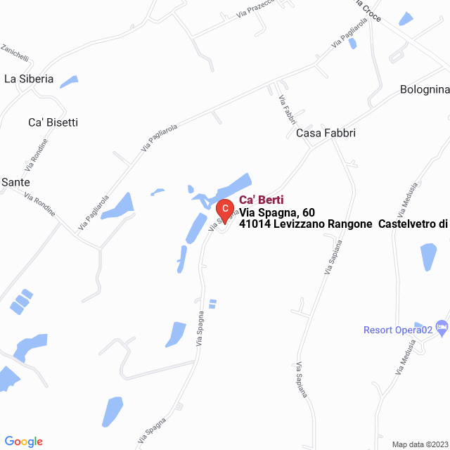 apri la mappa di Ca‘ Berti