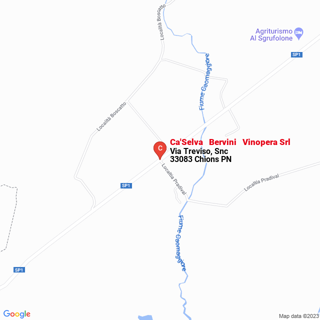 apri la mappa di Ca‘Selva - Bervini - Vinopera Srl