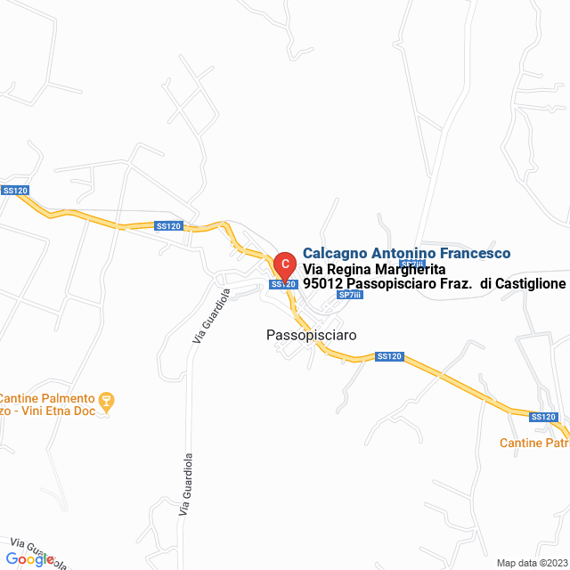 apri la mappa di Calcagno Antonino Francesco