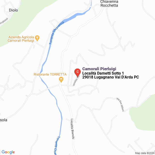 apri la mappa di Camorali Pierluigi