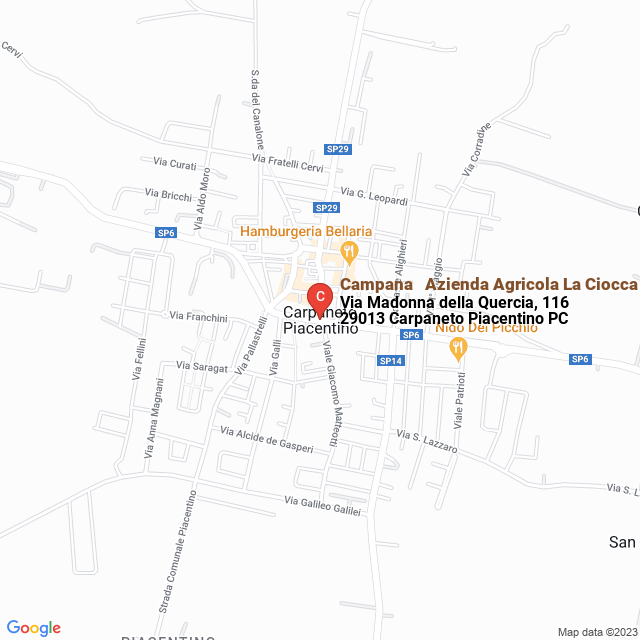 apri la mappa di Campana - Azienda Agricola La Ciocca