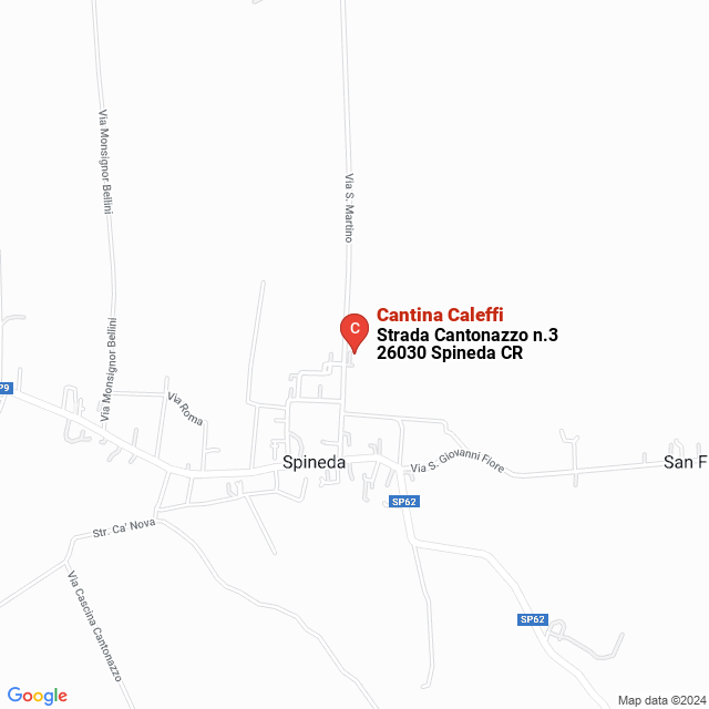 apri la mappa di Cantina Caleffi