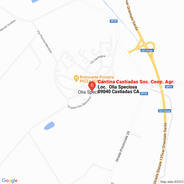 apri la mappa di Cantina Castiadas Soc. Coop. Agr.