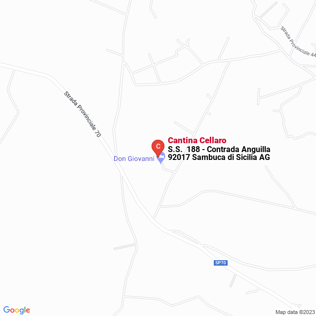 apri la mappa di Cantina Cellaro