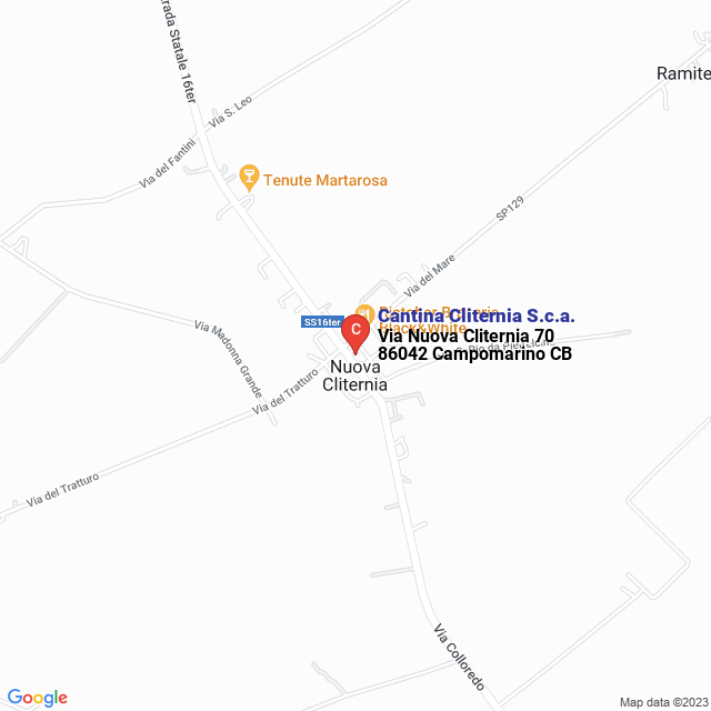apri la mappa di Cantina Cliternia S.c.a.