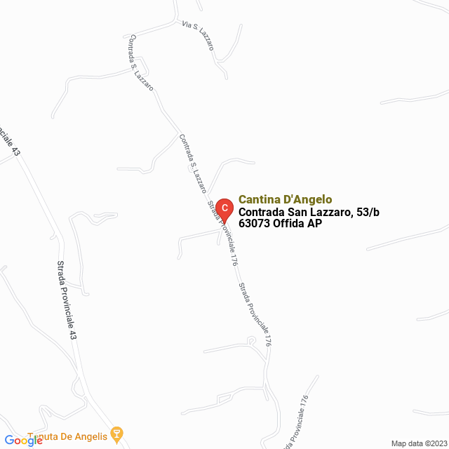 apri la mappa di Cantina D‘Angelo