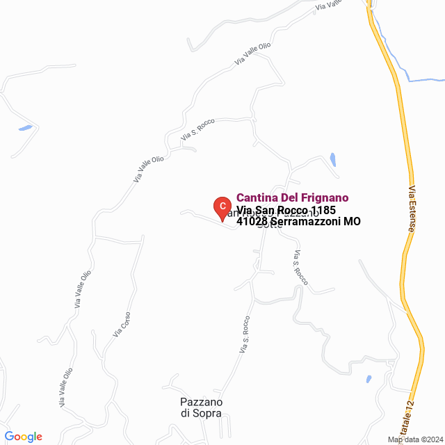 apri la mappa di Cantina Del Frignano