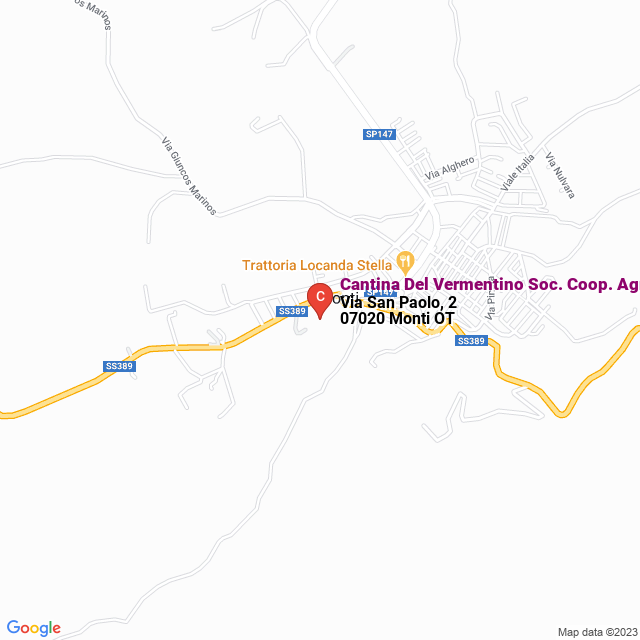 apri la mappa di Cantina Del Vermentino Soc. Coop. Agricola