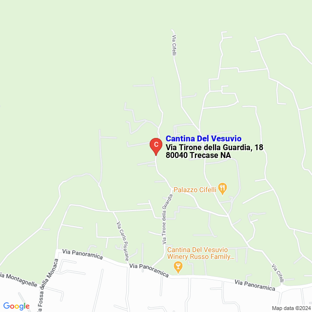 apri la mappa di Cantina Del Vesuvio