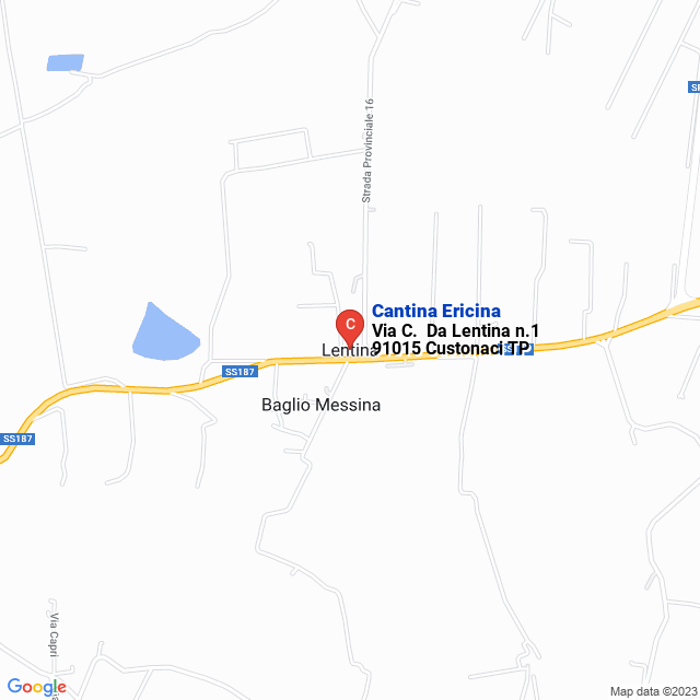 apri la mappa di Cantina Ericina