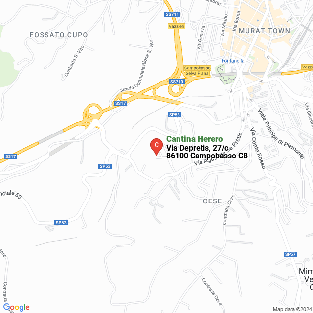 apri la mappa di Cantina Herero