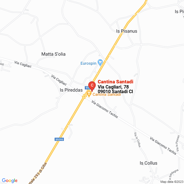 apri la mappa di Cantina Santadi
