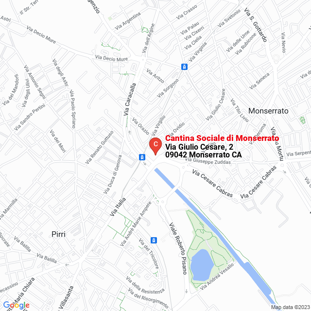 apri la mappa di Cantina Sociale di Monserrato