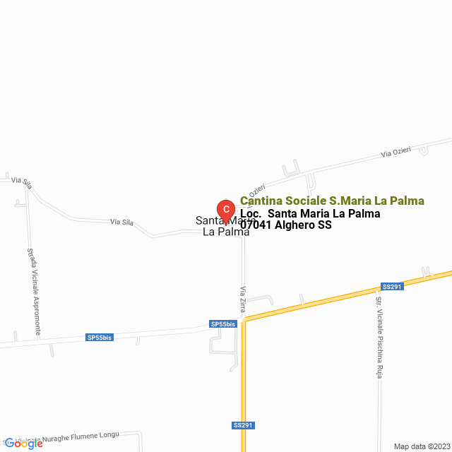apri la mappa di Cantina Sociale S.Maria La Palma
