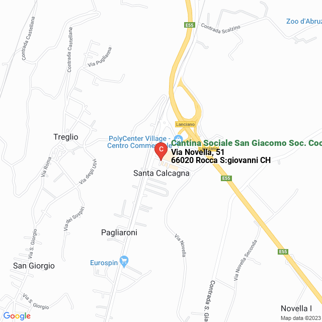 apri la mappa di Cantina Sociale San Giacomo Soc. Coop. Agr.