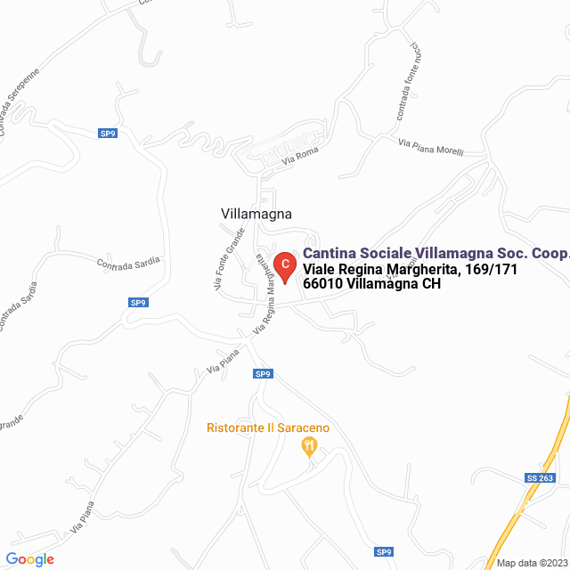 apri la mappa di Cantina Sociale Villamagna Soc. Coop. Agr.
