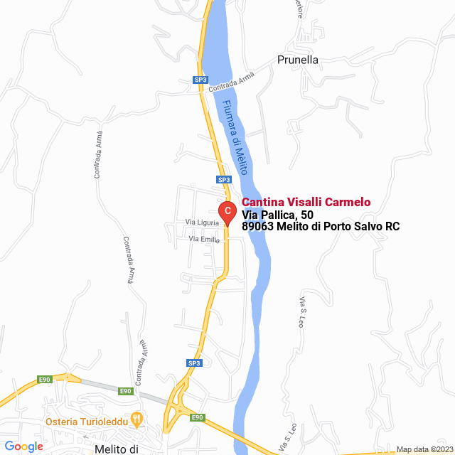 apri la mappa di Cantina Visalli Carmelo