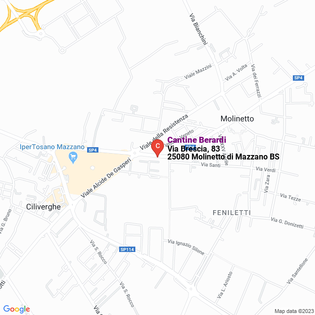 apri la mappa di Cantine Berardi