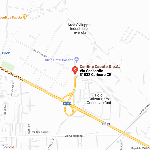 apri la mappa di Cantine Caputo S.p.A.