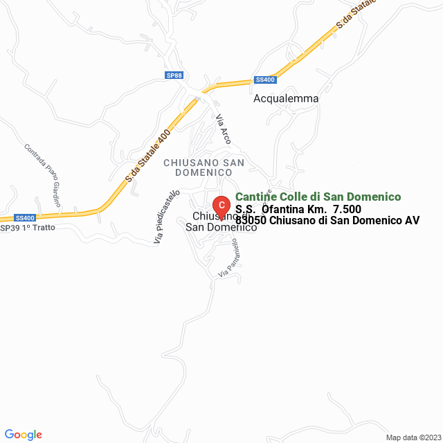 apri la mappa di Cantine Colle di San Domenico