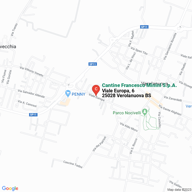 apri la mappa di Cantine Francesco Minini S.p.A.