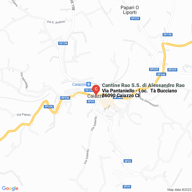 apri la mappa di Cantine Rao S.S. di Alessandro Rao