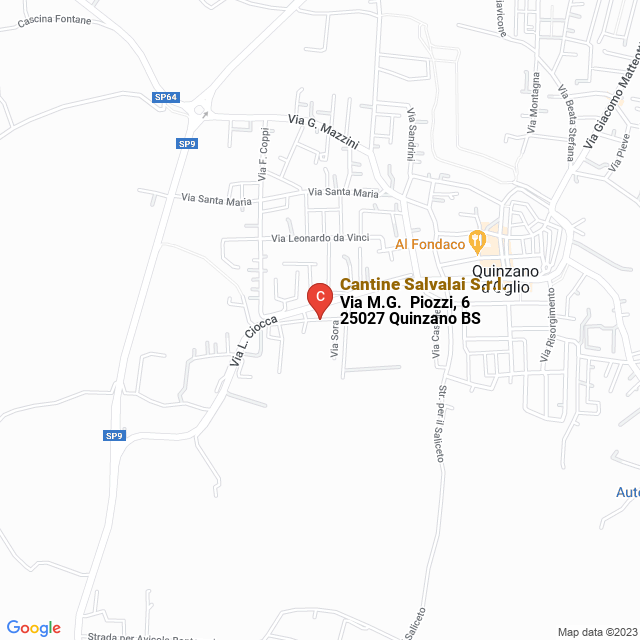 apri la mappa di Cantine Salvalai S.r.l.
