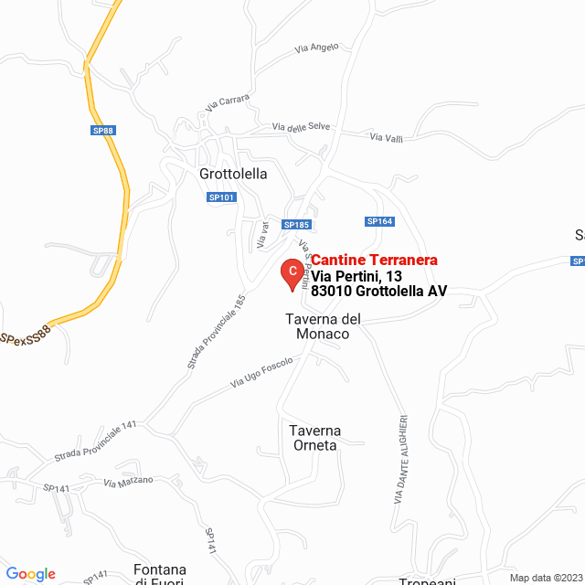 apri la mappa di Cantine Terranera