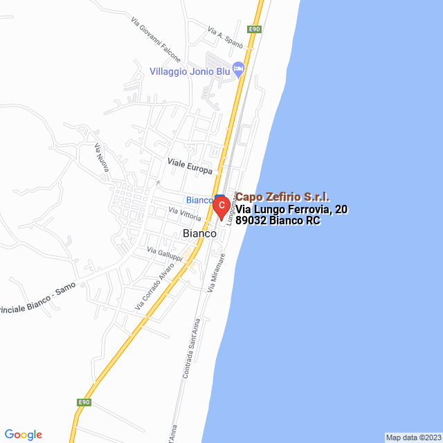 apri la mappa di Capo Zefirio S.r.l.