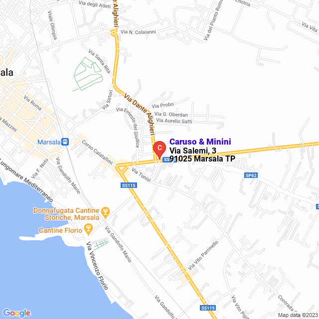 apri la mappa di Caruso & Minini