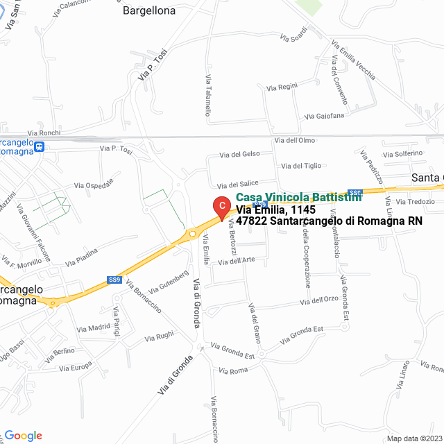 apri la mappa di Casa Vinicola Battistini