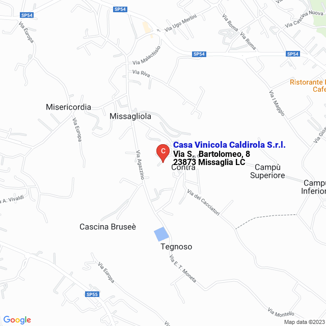 apri la mappa di Casa Vinicola Caldirola S.r.l.