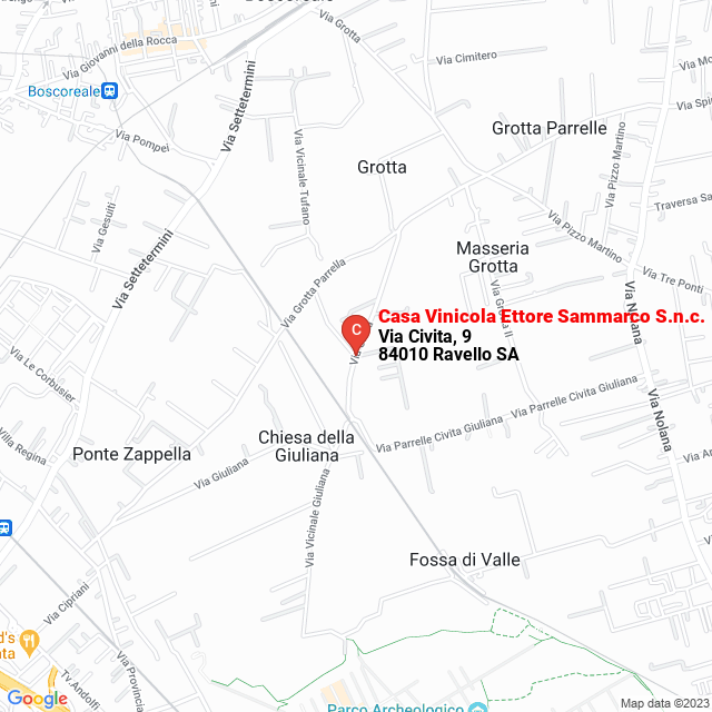 apri la mappa di Casa Vinicola Ettore Sammarco S.n.c.