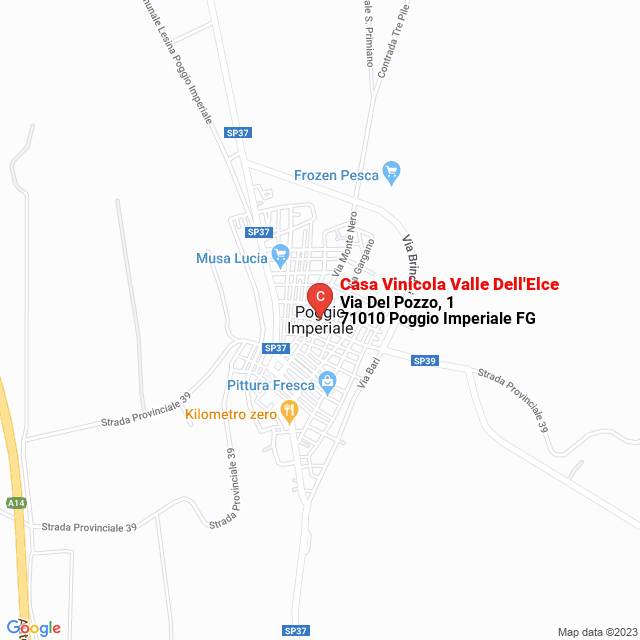 apri la mappa di Casa Vinicola Valle Dell‘Elce