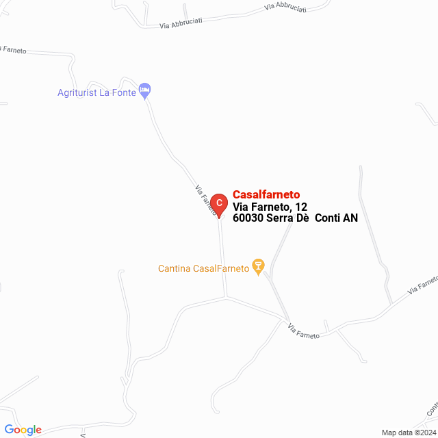 apri la mappa di Casalfarneto