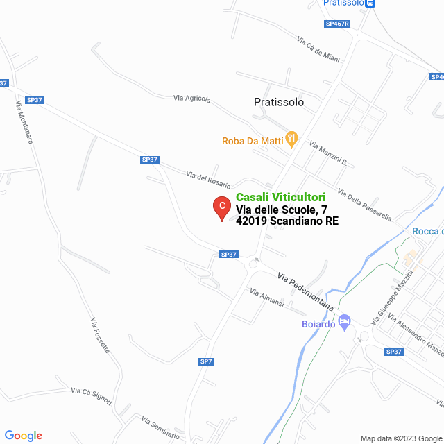 apri la mappa di Casali Viticultori