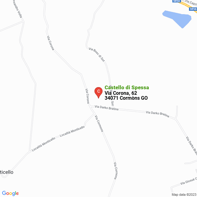 apri la mappa di Castello di Spessa