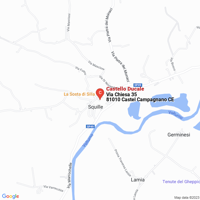 apri la mappa di Castello Ducale