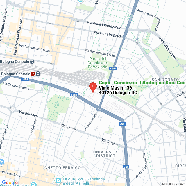 apri la mappa di Ccpb - Consorzio Il Biologico Soc. Coop.