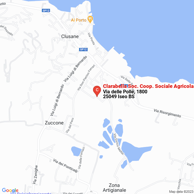 apri la mappa di Clarabella Soc. Coop. Sociale Agricola Onlus